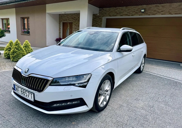 Skoda Superb cena 92250 przebieg: 125670, rok produkcji 2019 z Siedliszcze małe 191